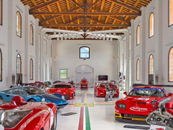 il museo Ferrari di Maranello