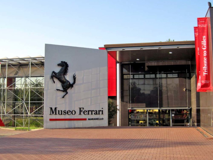 il museo Ferrari di Maranello