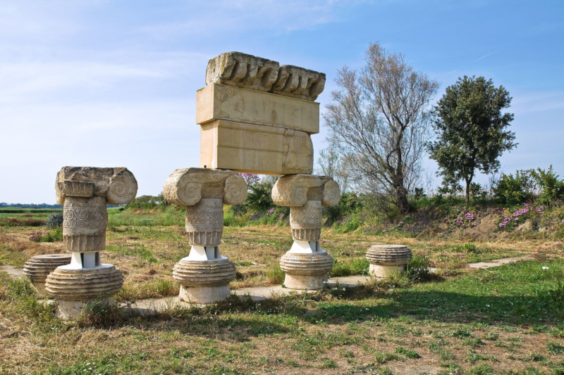 Tavole Palatine a Metaponto nella Magna Grecia