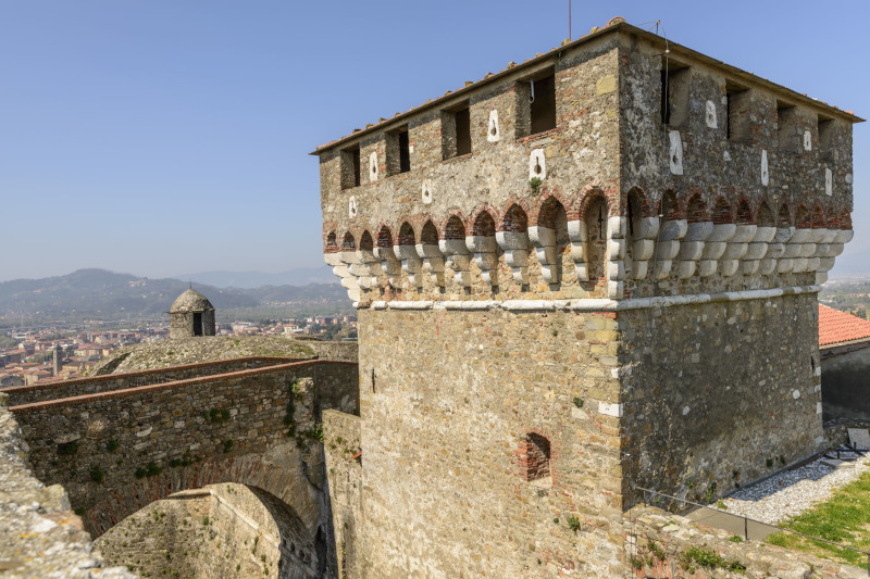 la Torre della Fortezza di Sarzanello a Sarzana